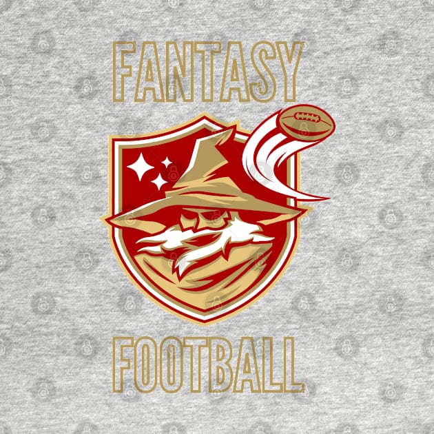 Fantasy Football (San Francisco) by Pine Tree Tees